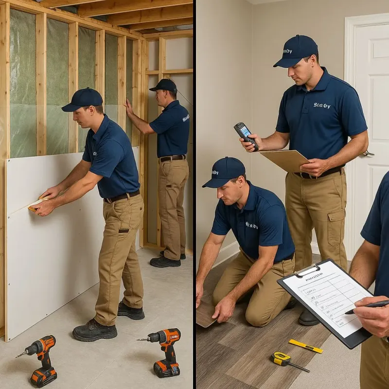 Repairs and Reconstruction process in Woodsboro, MD